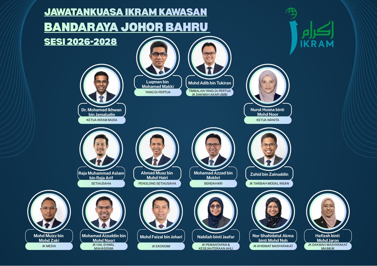 Jawatankuasa IKRAM Kawasan Bandaraya Johor Bahru Sesi 2026-2028