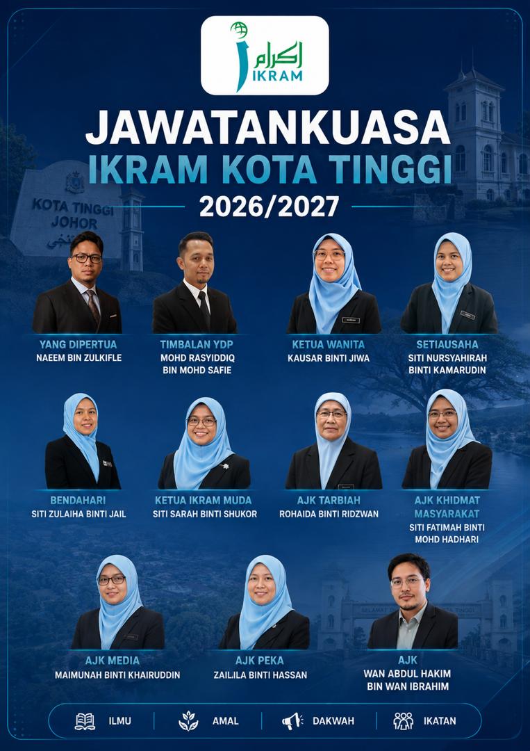 Jawatankuasa IKRAM Kota Tinggi Sesi 2026/2027
