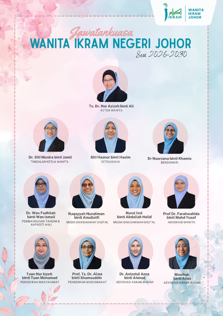 Jawatankuasa Wanita IKRAM Negeri Johor 2026-2030